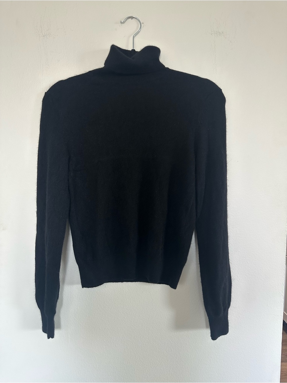 Comme des Garçons Black Cashmere Turtleneck Sweater XS Made in Japan